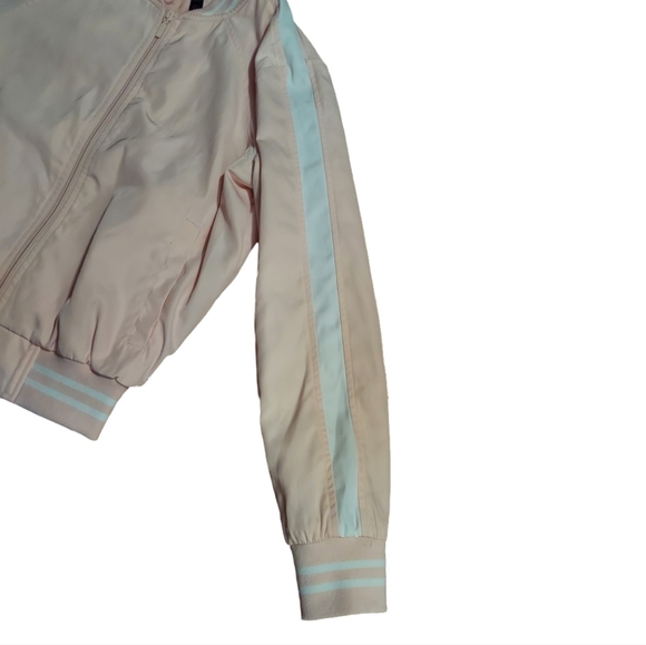 Betsey Johnson Performance Side Stripe Bomber Jacket - Picture 9 of 15